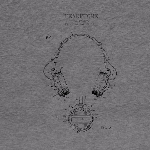 HEADPHONES patent by Dennson Creative